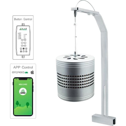 WEIERK KANG T90 PRO APP RGB-UV 90W Fish Tank Bracket Downlight Dimming Timing LED Aquatic Light