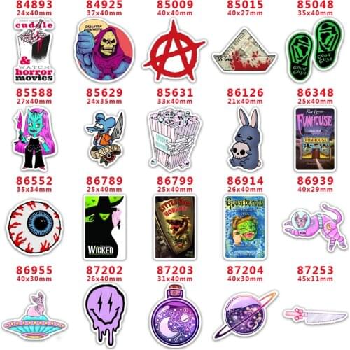 Choshim brand 10 Pcs Planar Resin flatback Horror Movie Halloween for DIY hairbow accessory decoration PR 84893