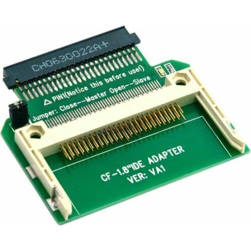Cf Merory Card Compact Flash To 50Pin 1.8" Ide Hard Drive Ssd Adapter