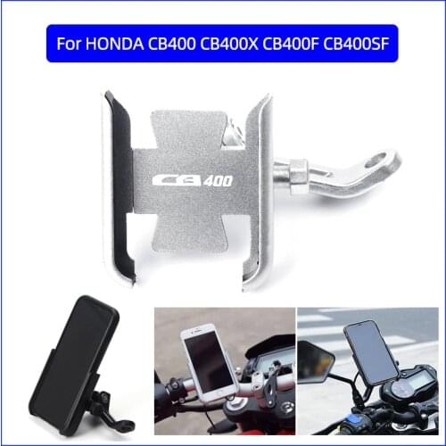 For HONDA CB400 CB400X CB400F CB400SF Motorcycle handlebar Mobile Phone Holder GPS stand bracket