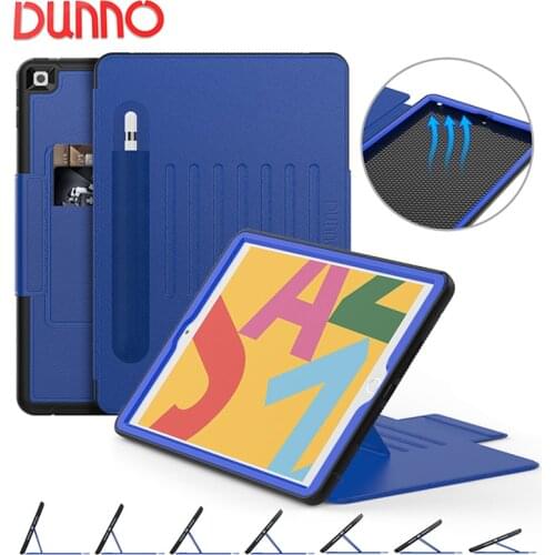 IPad 2019 10.2 Case For iPad 7th Generation Case With Pencil Holder For iPad 7 Magnet Attraction Smart Cover 7 Positions Stand