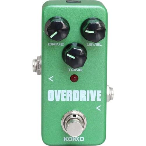 KOKKO Overdrive Pedal Guitar Effect Mini Portable True Bypass Warm Natural Tube Overdrive Sound Electric Guitar Accessories