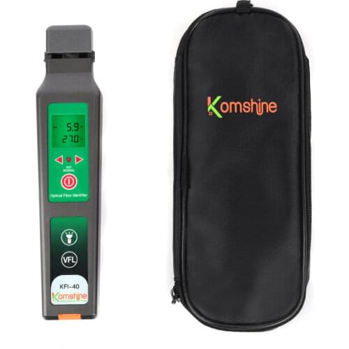 Newest KomShine KFI-40 High Performance Live Fiber Identifier 800-1700nm All-in-one Chunk With VFL Function
