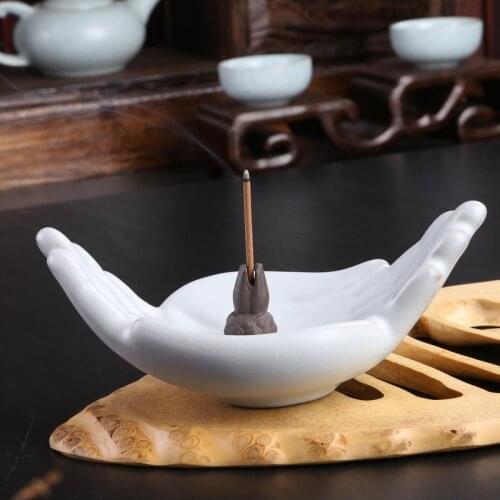 Fingers lotus nut The real thing your kiln joss stick Incense inserted retro personality teachers incense smoked incense burner