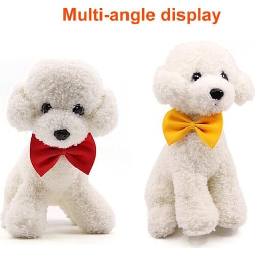 Colorful Pet Dog Bow Tie Collars Puppy Cute Adjustable Fashion Repellent Necklaces Cats Fashion Street Shots Accessories