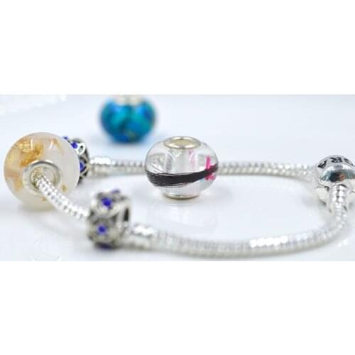 Big Hole Bead Silicone Mold Fit For Add-a-Bead Bracelet DIY Resin Jewelry Making 517F