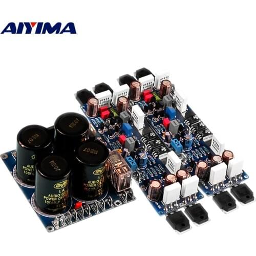 AIYIMA HIFI Power Amplifier Board 150Wx2 Stereo Amplificador Adjusted to Class A Rectifier Audio Board Sound Amplifiers