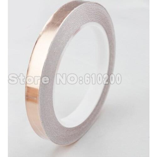 1pcs 30mm 35mm 40mm 45mm Copper Foil Tape 30M EMI Conductive Adhesive Single Conductive COPPER FOIL TAPE