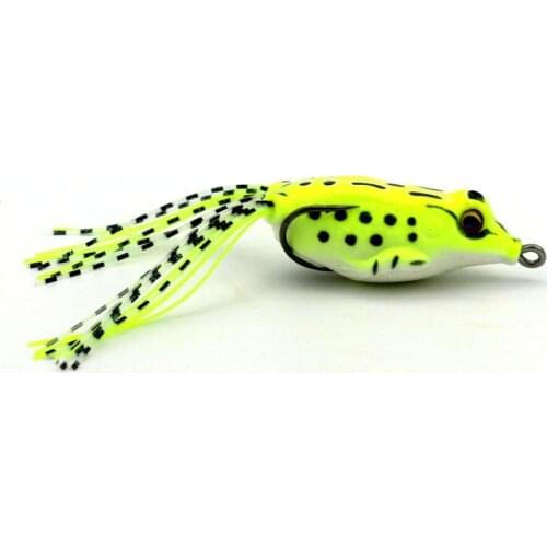 8pcs Fishing frog Lure for fishing tackle 5.5CM/8G Topwater fishing artificial Lure frog bait