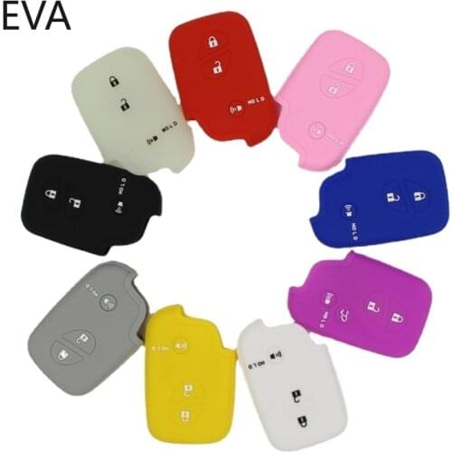 Remote Key Holder Cover for Lexus LC 200 LC200 for Toyota Auris Land Cruiser Prius Alphard Aqua Silicone Car Key Case