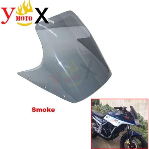 FZ-250 Motorcycle Smoke Windshield Windscreen Deflector Front Fairing Glass For YAMAHA FZ250 PHAZER FZ 250