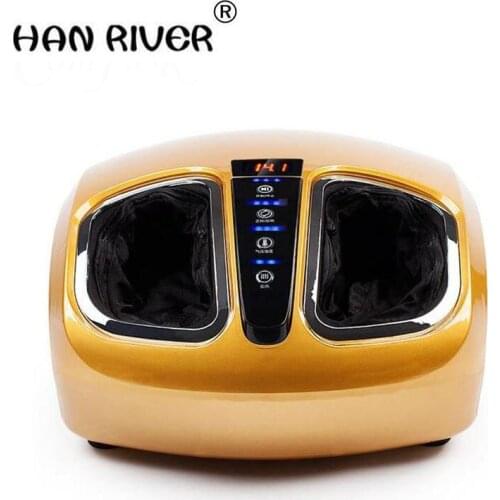 HANRIVER 2018 high quality body massager infrared heating equipment with airbag feet foot massager
