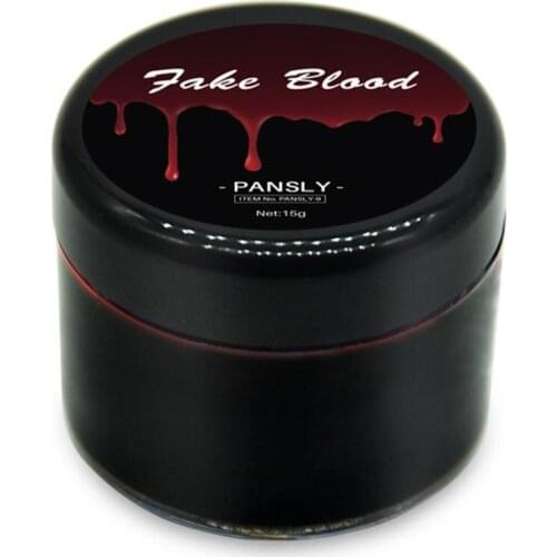 Halloween Makeup Fake Blood Face Body Paint Wounds Scars Cosplay Party Supplies Fake Plasma Props