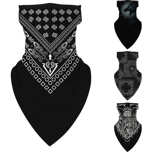 Fashion Unisex Head Face Neck Sunshade Collar Gaiter Tube Bandana Scarf Sports Headwear Dustproof Sun Protection Cover