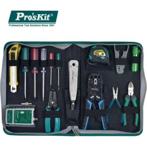 Network Wiring Tools Sets Multi-Function Network Installation And Maintenance Combined Kit Terminal Crimping Pliers Screwdriver