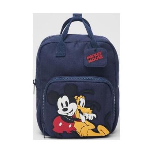 New Disney childrens bag Mickey Mouse childrens Cartoon Backpack Kids Gift Bags