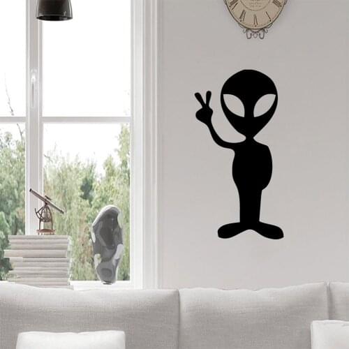 Hot Alien Waterproof Wall Stickers Home Decor For Kids Rooms Home Decor Art Decor Wallpaper