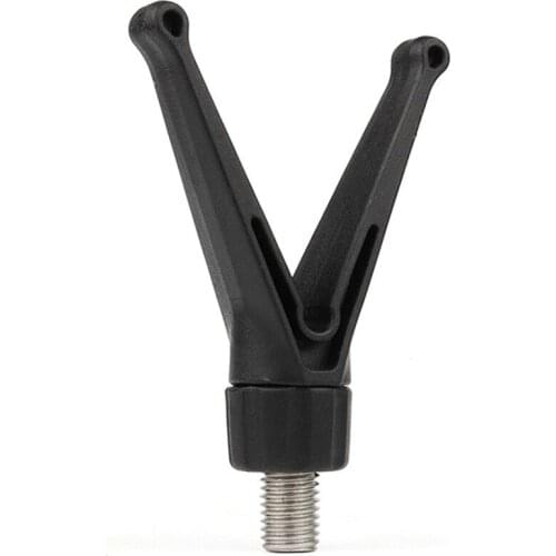 1/2/4pcs Carp Fishing Rod Rest Head Gripper Pod Holder Bracket Head V Shape Pole Stand With Screw Thread Pesca Iscas Tackle