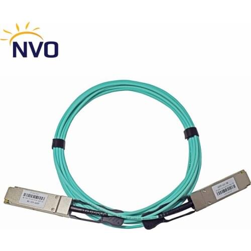 2pcs/lot 40G QSFP 1M AOC Cable, 40G QSFP+ to QSFP+ AOC Fiber Cable 1 meter MPO SFP Module OM3 OM2 Active Optic Cable