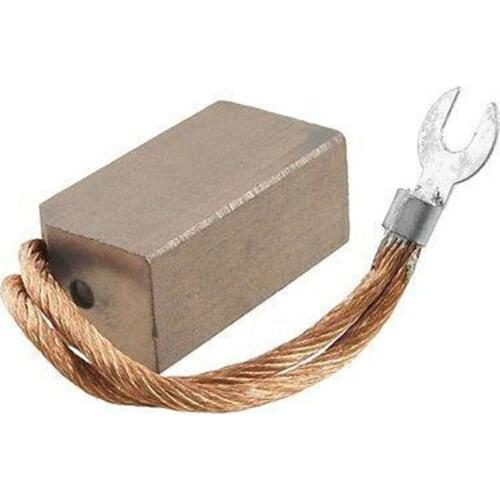 25mm x 32mm x 60mm J204 Half Copper Carbon Brush For DC Motor