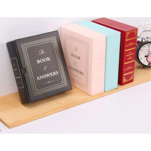 640 Pages Magic Book Organizer Planner Note Book of Answer Magic Book Hardcover Diary Gift for Kid Solution Notebook Supplies