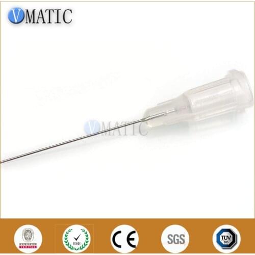 Free Shipping 27G Clear Glue Dispensing Needle With 1'' Length 100Pcs Dispenser Needle 1 Inch From Factory
