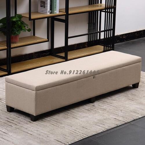 Long sofa stool password lock entity doll shared girlfriend lockable storage box storage stool doll collection box
