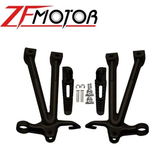 For Suzuki GSX-R 1000 GSXR1000 GSXR 1000 2007 2008 K7 Motorcycle Rear Footrests Foot pegs tripod Pedal stent Bracket assembly