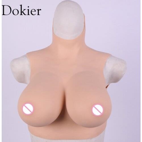 Dokier standard type E cup crossdressing breast forms with realistic boobs for crossdressers drag queen sissy transgenders