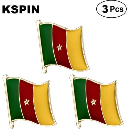 Cameroon Lapel Pin Brooches Pins Flag badge Brooch Badges