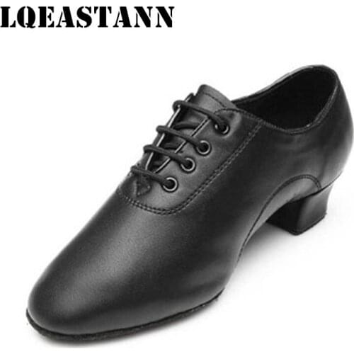 LQEASTANN New Brand New Modern Male Dance Shoes Ballroom Dance Tango Latin Dance Shoes Indoor Soft Sole Exercise Mens Shoes2020
