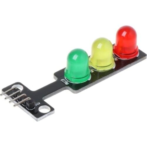 Mini 5V Traffic Light LED Display Module For Red Yellow Green