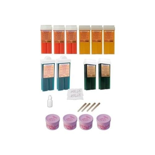 High Quality Unwanted l Free Roll-On Hair Removal special Cartridge Wax Set Hot Depilatory For Women And For Men painless Remove