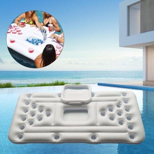 Beer Table Inflatable Floating Drainage Table Tennis Game Table