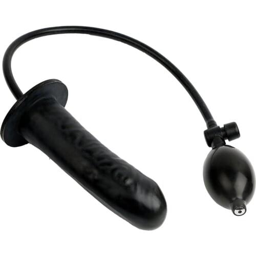 Huge Dildo with Pump Sex Toys for Women Fake Penis Female Masturbator Inflatable Anal Plug