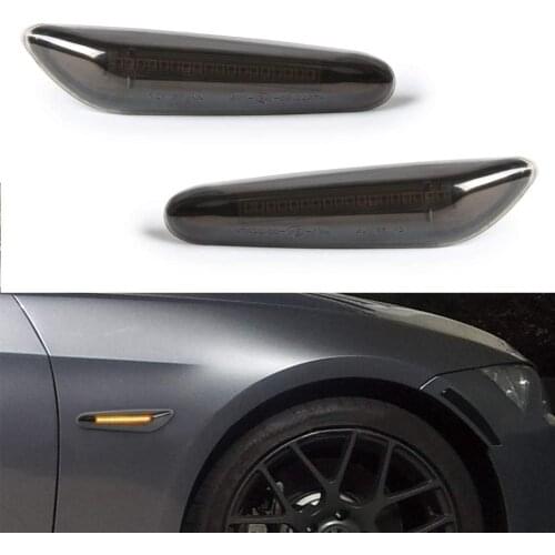 For BMW 1 3 5 Series E46 E60 E61 E81 E82 E87 E88 E90 E91 E92 E93 X1 E84 X3 E83 X5 E53 Dynamic Marker Turn Signal Light LED Lamp