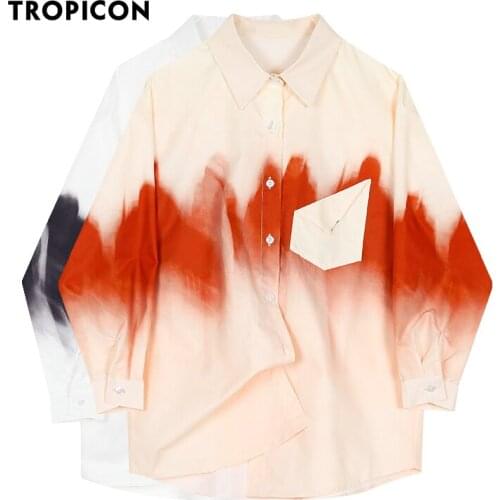 Блузки с цветами TROPICON China At AliExpress