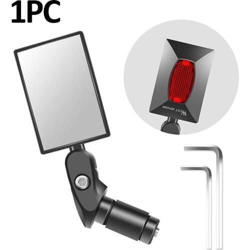 Bicycle Mirror 360 Rotation Adjustable Rearview Mirror MTB Road Bike Safety Tool Handlebar Back Eye Cycling Rear View Mirrors