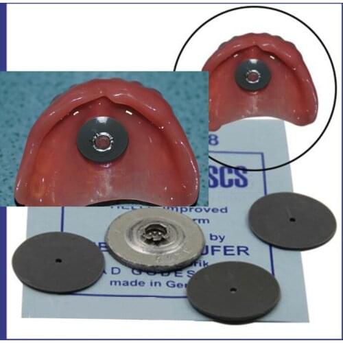 1set Dental Materials Dental Sucker Denture Plate Retention For Full Upper Denture Or Acrylic Partial Denture