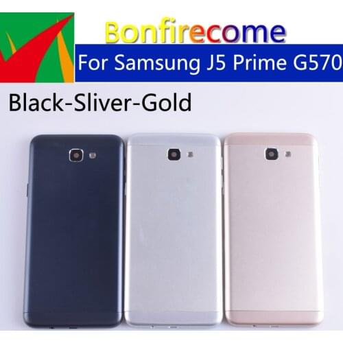 10Pcs\Lot J5Prime For Samsung Galaxy J5 Prime G570 G570K Housing Battery Back Cover Case Rear Door Chassis Shell