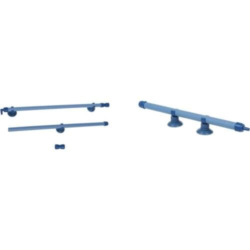 4 Pcs Suction Cup Bubble Wall Tube for Fish Tank Airstone, 3 Pcs 23 Inch & 1 Pcs 7Inch