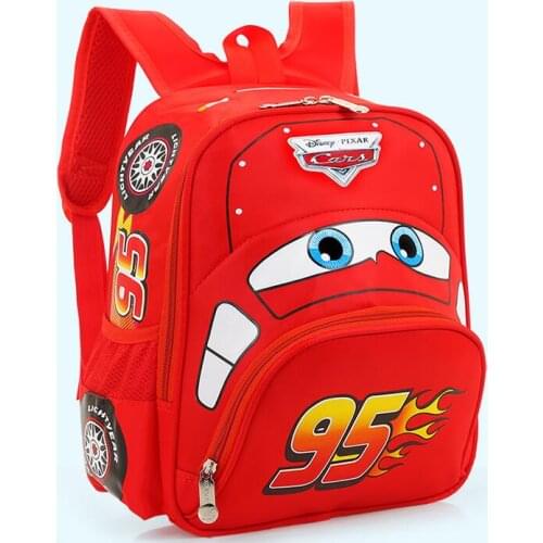 Disney Kids Cartoon 3D 95 Car Shape School Backpack Kindergarten Bookbag for Boys Girls