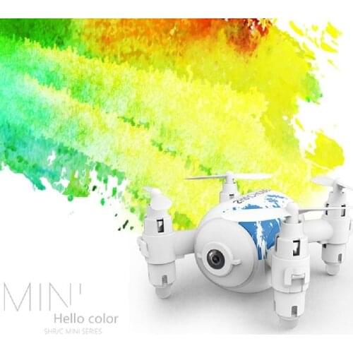 SH10 fly toy mini pocket Drone With HD Camera 2.4G Wifi FPV Dron RC Helicopter colorful 4CH 6-Axis Altitude Hold RC Quadcopter