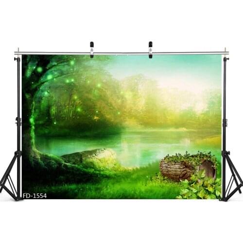 Lake Forest Photo Background for Photo Shoot Props Children Kids Baby Shower Vinyl Cloth Photography Backdrop Photo Studio