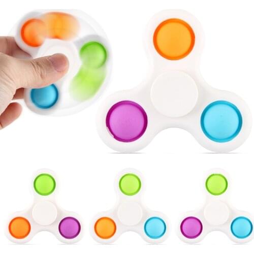 Fidget Simple Dimple Toy Push Pop Toy Stress Relief Hand Toy Sensory Gift Kid Early Educational Toy Autism Special Need
