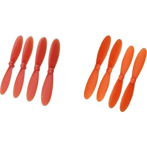MagiDeal 8 Pieces Quadcopter Propeller RC Drone Blades for Hubsan 2 Colors