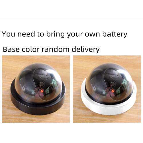 Simulation mini surveillance camera with LED signal light is convenient for operation and versatile