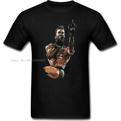 Men Funny MMA T-Shirt Conor Mcgregor MMA Funny Mens Crewneck Short T-Shirt 3d Printed Youth T Shirt For Men Fashion