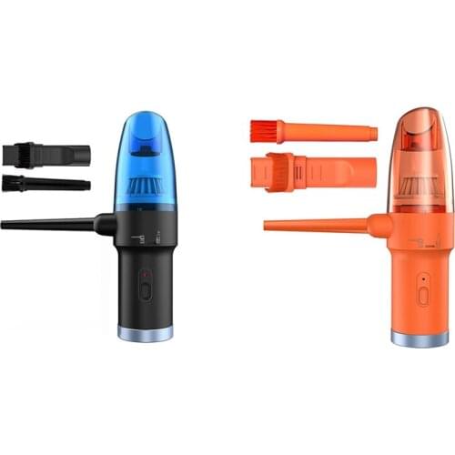 OPOLAR Cordless Air Duster & Vacuum 2-In-1, For Computer Keyboard, Wireless Portable Vehicle Vacuum Cleaner