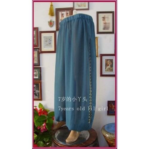 Delly Dance Harem Pants Chiffon Tribal Belly Dance Bloomers Pants DX01 06